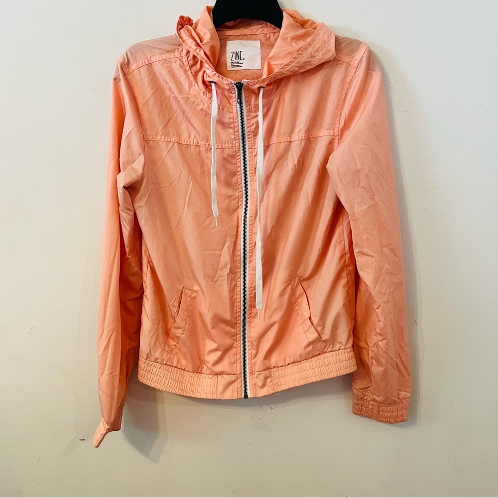 Zine Windbreaker Lightweight Outdoors Jacket